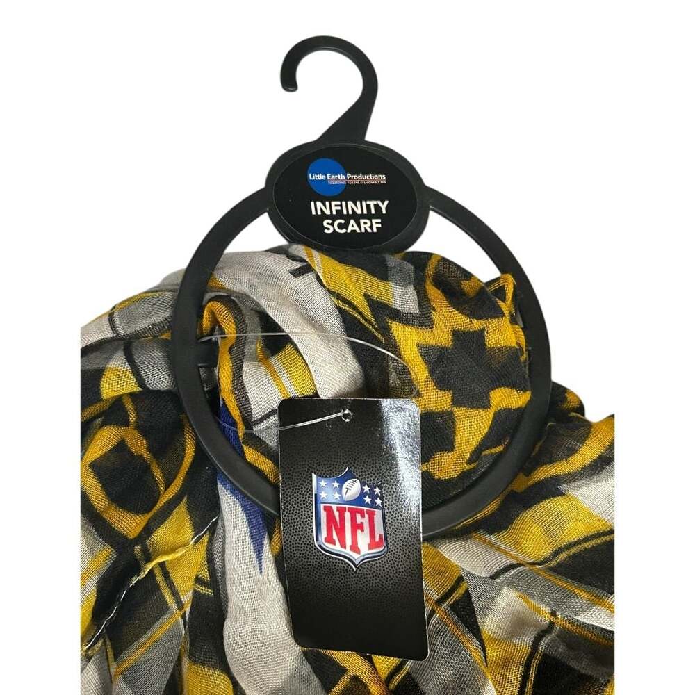 💟NFL Pittsburgh Steelers Plaid Infinity Scarf